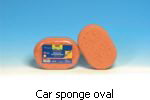 Car sponge oval