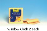 Window Cloth 2 each